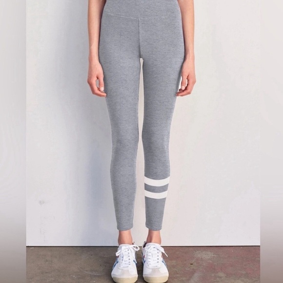 Sundry Pants - SUNDRY Women's Stretch Leggings Size 2 Striped Casual Lounge Athleisure Small